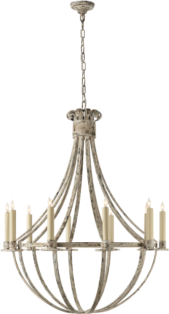 Seymor Large Chandelier - Chandelier (628x628), Png Download