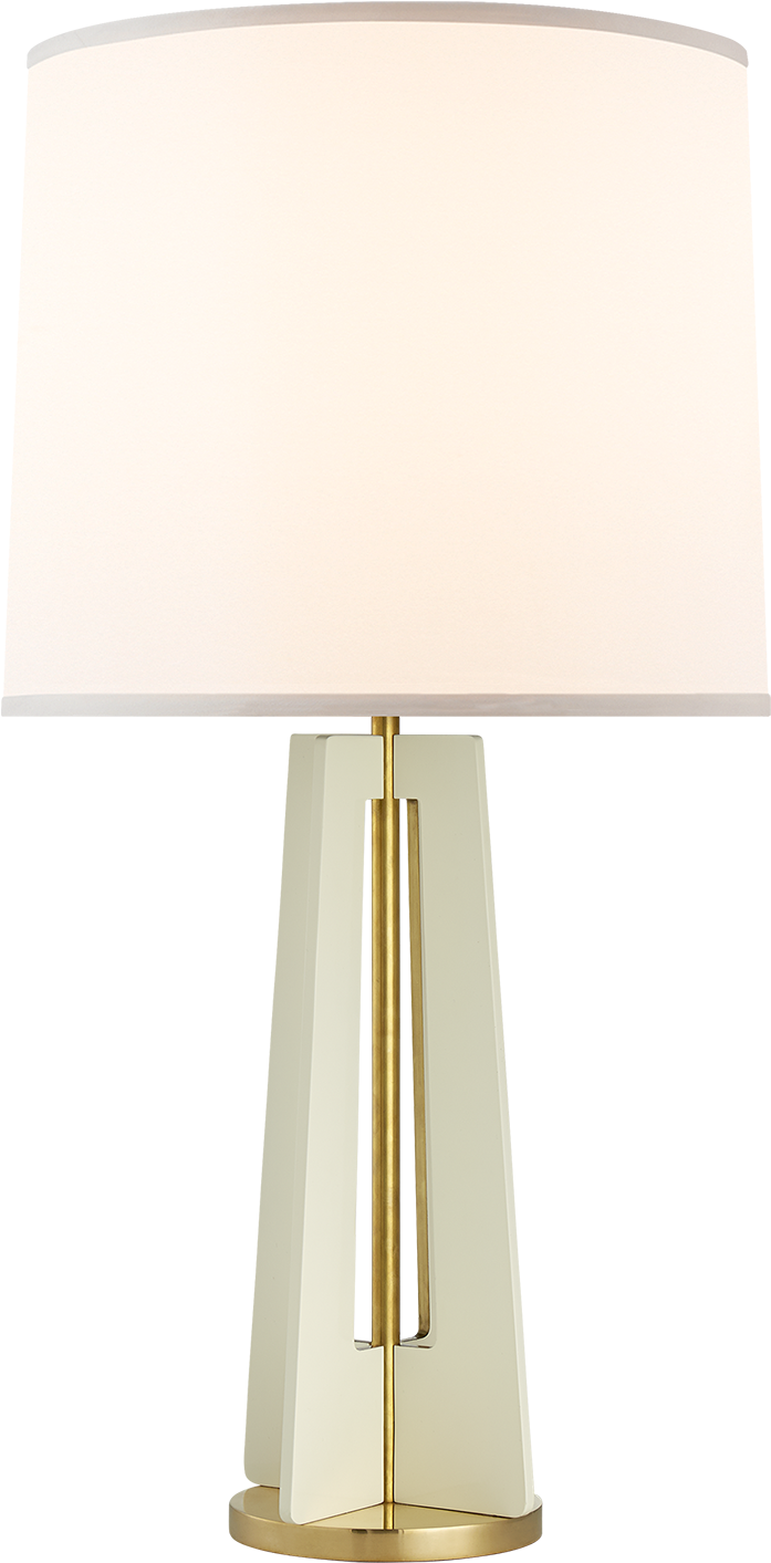 Silhouette Straight Table Lamp In China White And Soft - Lamp (1440x1440), Png Download