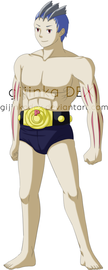 Machoke 067 - By Gijinkadex - Machoke Gijinka Male (400x916), Png Download