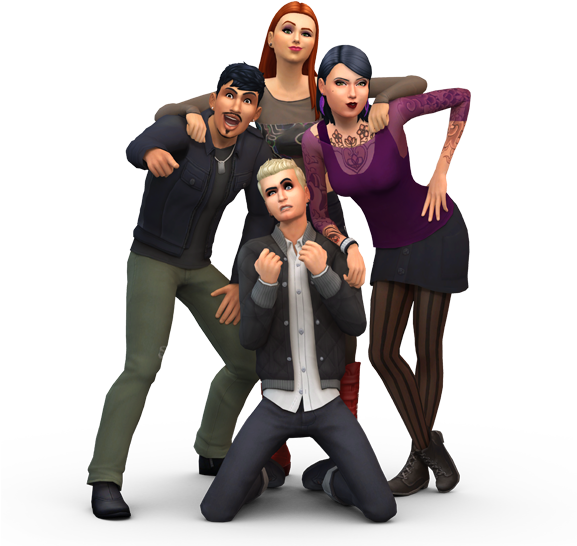 With The Release Of The Sims On Alexa, Maxis Has Released - Sims 4 Vivre Ensemble (576x576), Png Download