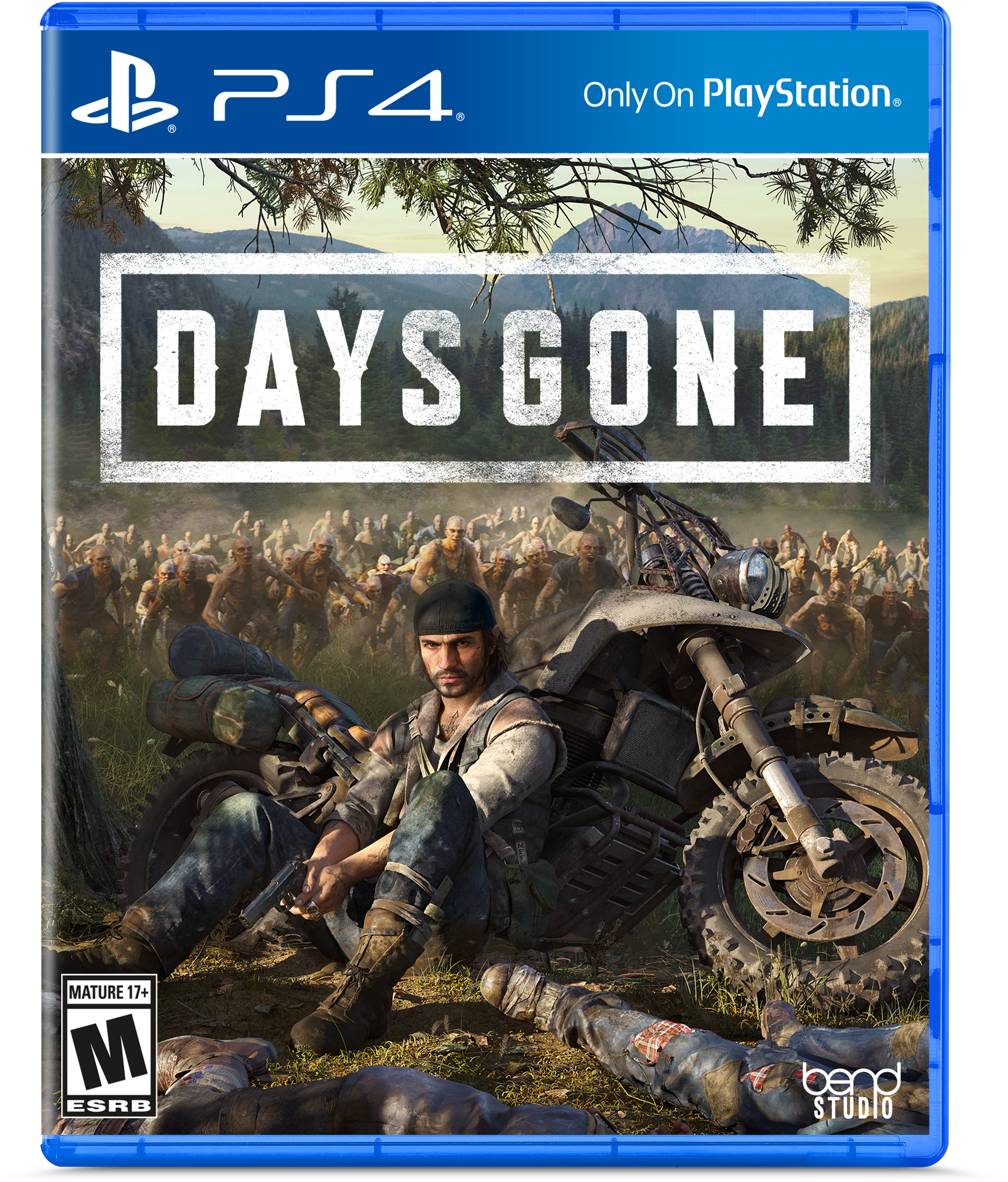 Days Gone Ps4 Cover (1955x2259), Png Download