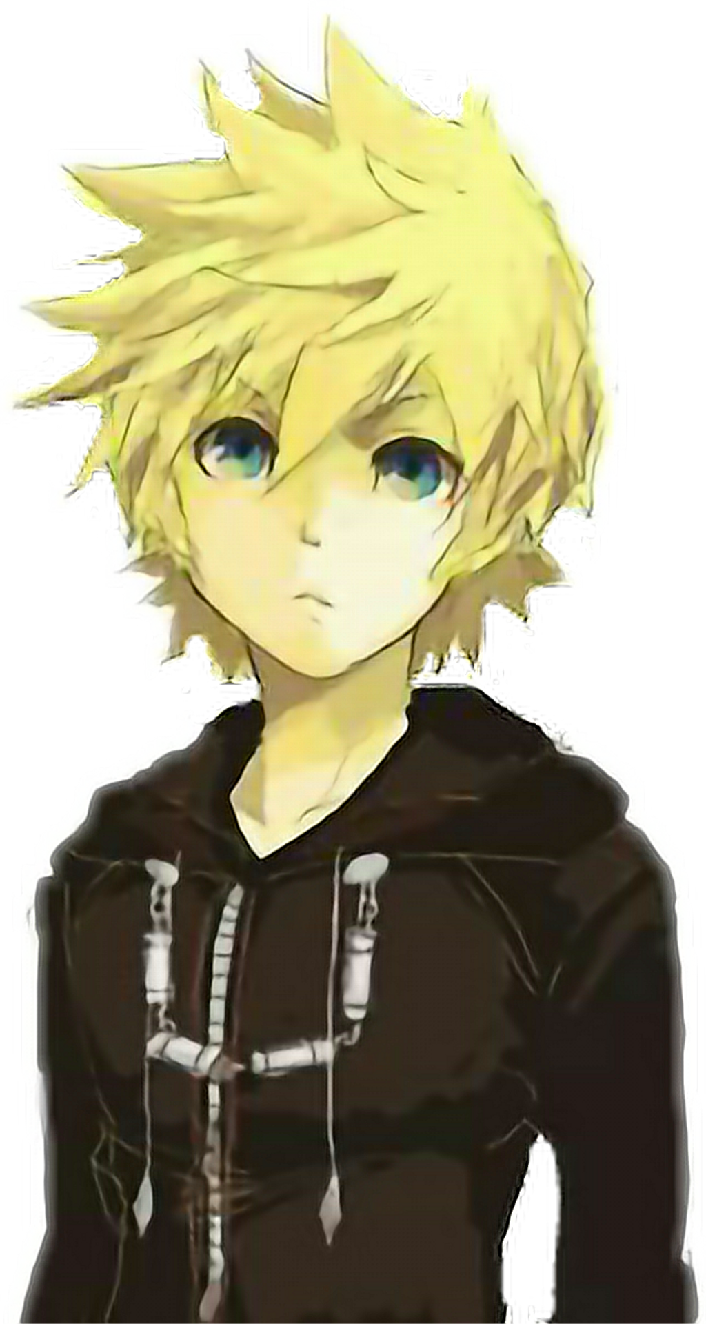 #mmd Kingdomhearts Sora Roxas Kris - Kingdom Hearts Roxas Anime (1024x1920), Png Download