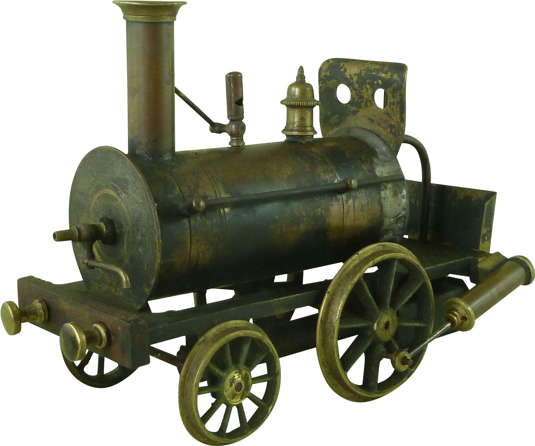 Victorian Toy Live Steam Venus Locomotive Train Tender - Steam Engine (1717x1717), Png Download