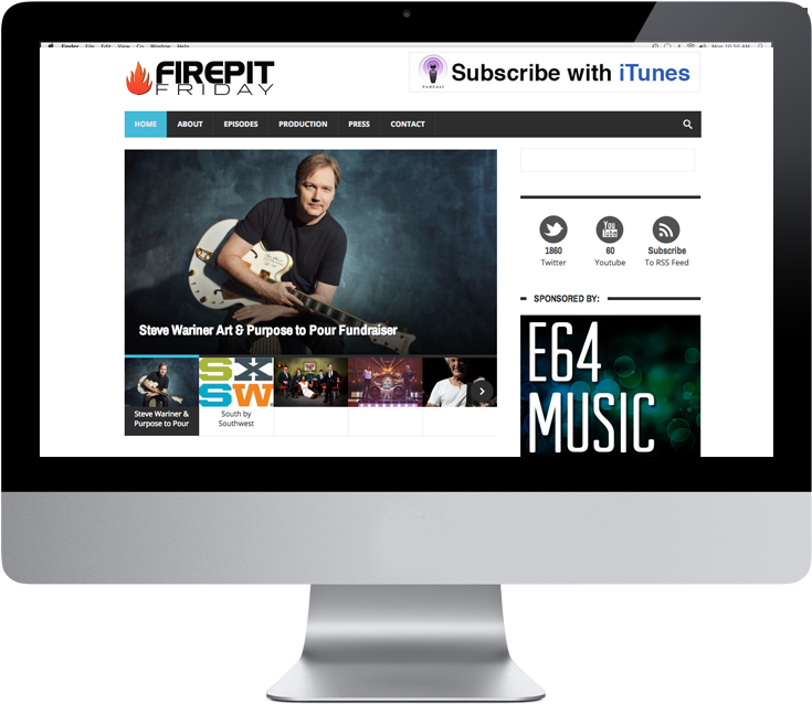 Firepit Friday - Web Design (1024x768), Png Download