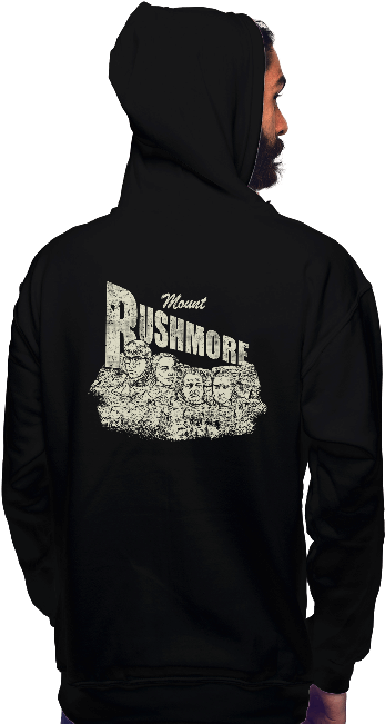 Mount Rushmore - Mount Rushmore 'rushmore' Xl / White (650x650), Png Download