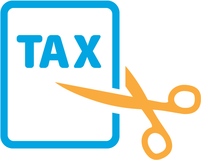 Thank You Governor Mccrory Individual Income Taxes - Tax Cut Icon Png (729x729), Png Download