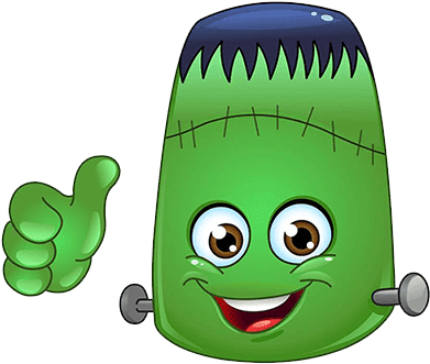 Png Image With Transparent Background - Frankenstein Emoji (400x400), Png Download