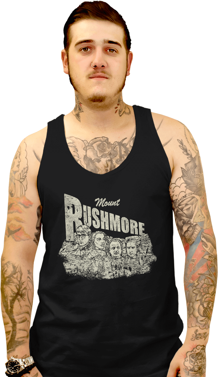 Mount Rushmore - Mount Rushmore 'rushmore' 3xl / White (900x1322), Png Download