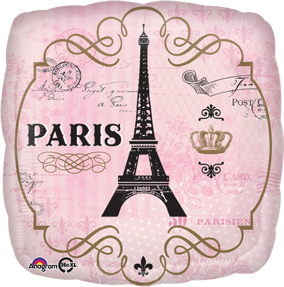 Paris Party (600x600), Png Download