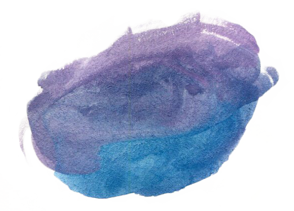 Watercolor Splotches - Igneous Rock (590x425), Png Download