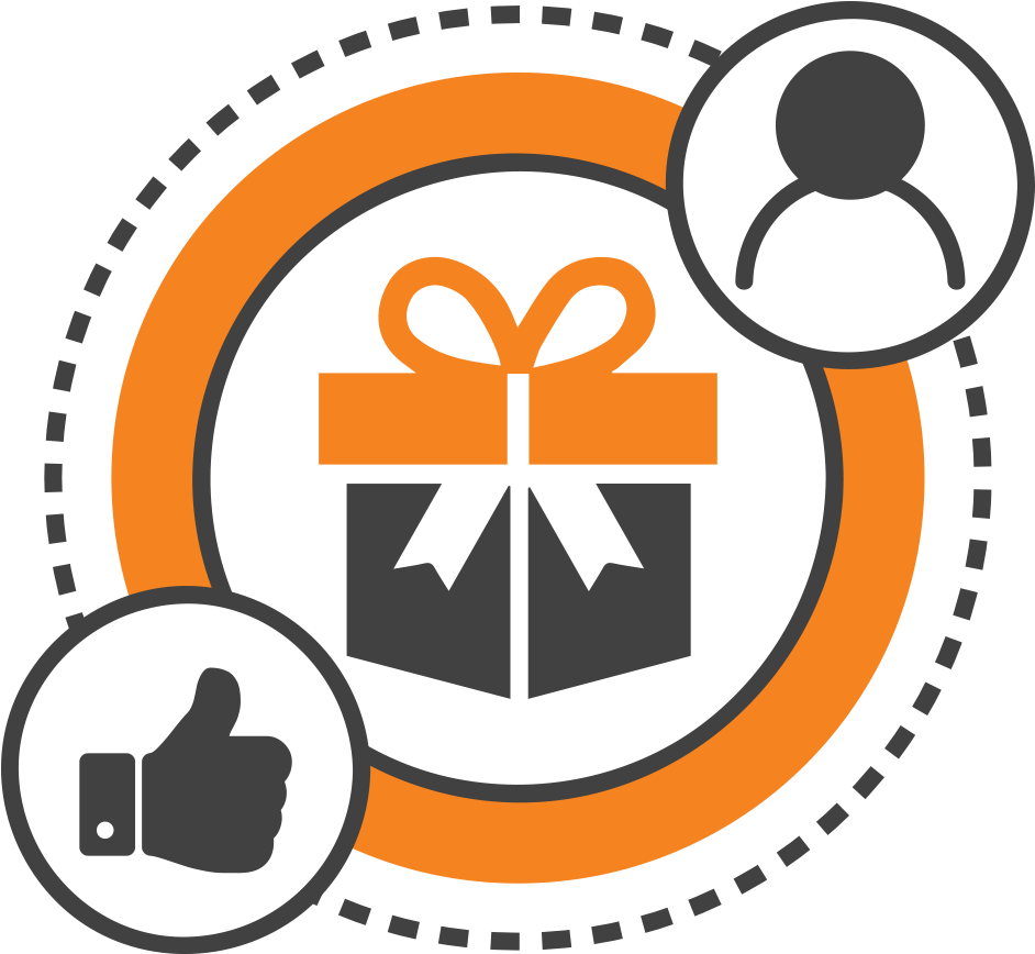 Blockchain - Free Gift Icon Png (1000x1000), Png Download