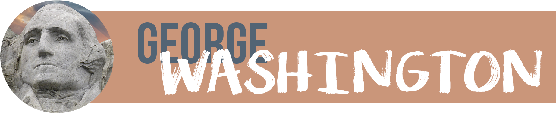 Borglum Chose George Washington, Our First-ever President, - Mount Rushmore (1920x400), Png Download