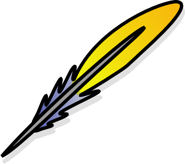 Feather Clip Art (600x531), Png Download