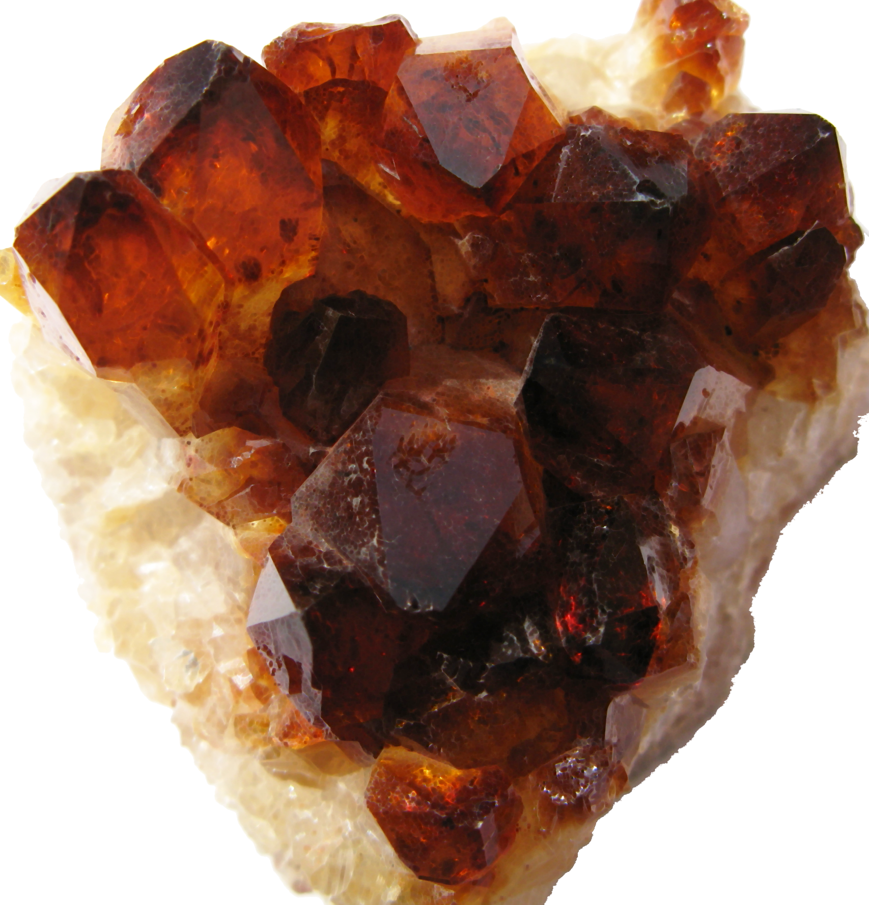 Clip Black And White Library Crystals And Coconuts - Citrine Crystal Png (1707x1778), Png Download
