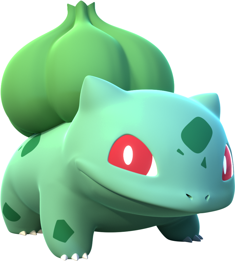 Bulbasaur 3d Png - Pokemon 3d Png (1024x1024), Png Download