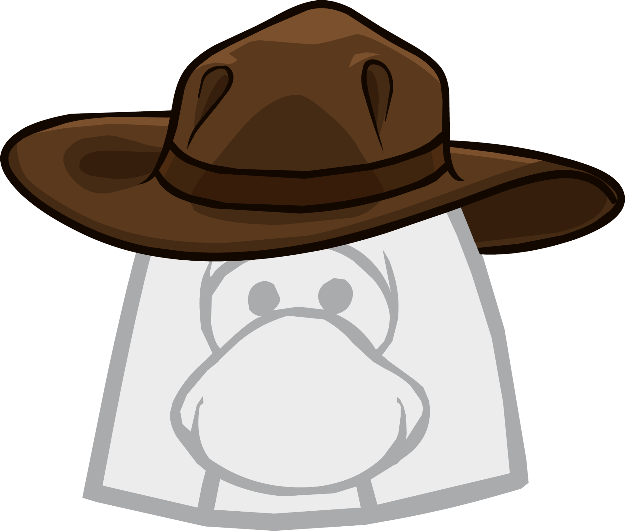 Junior Explorer Hat - Club Penguin The Flip (2000x1699), Png Download