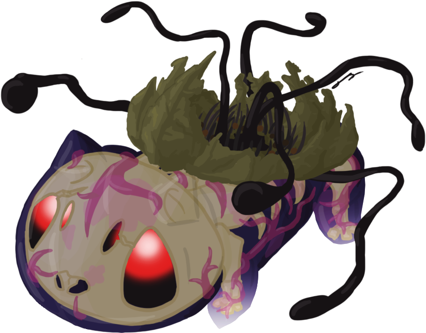 [challenge] The A&d Retype Challenge [archive] - Ghost Bulbasaur (1024x1024), Png Download