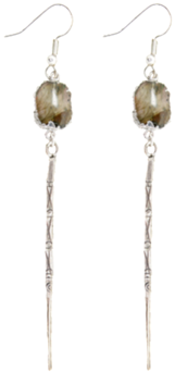 Pin And Needle Earrings - Earring (480x480), Png Download