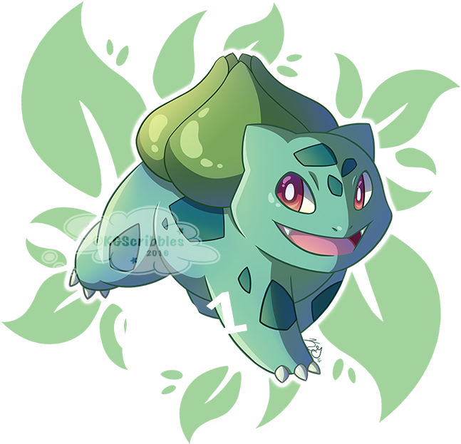001 Bulbasaur - Pokémon (720x720), Png Download