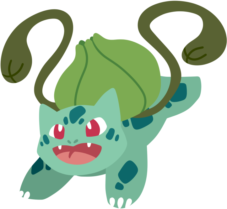 Bulbasaur Used Vine Whip By Silverthecreator Vine Pokemon (722x705), Png Download