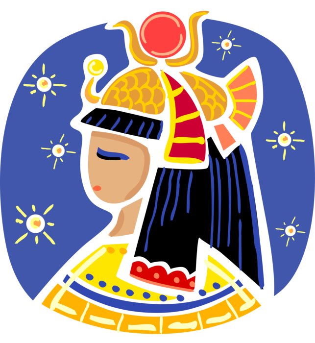 Cleopatra Of Ancient Egypt Freeuse Stock - Clip Art (643x700), Png Download