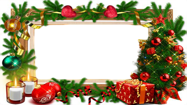 Moldura De Natal Png - Brak (600x338), Png Download