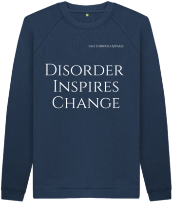 Disorder Inspires Change Crew Neck - Sweater (480x506), Png Download