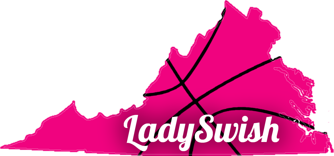 Ladyswish - Virginia State Clip Art (1185x579), Png Download