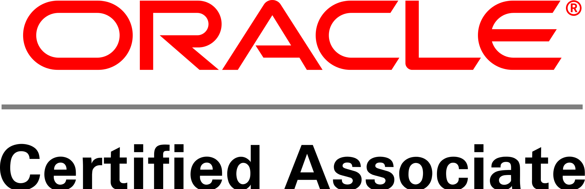 Certified Logo Png - Oracle Certified Associate Logo (2000x647), Png Download