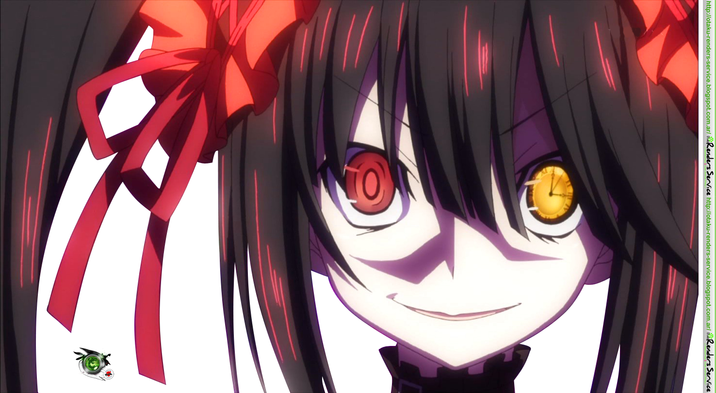 Kurumi Hyper Scary Face - Kurumi Date A Live Yandere (1476x810), Png Download