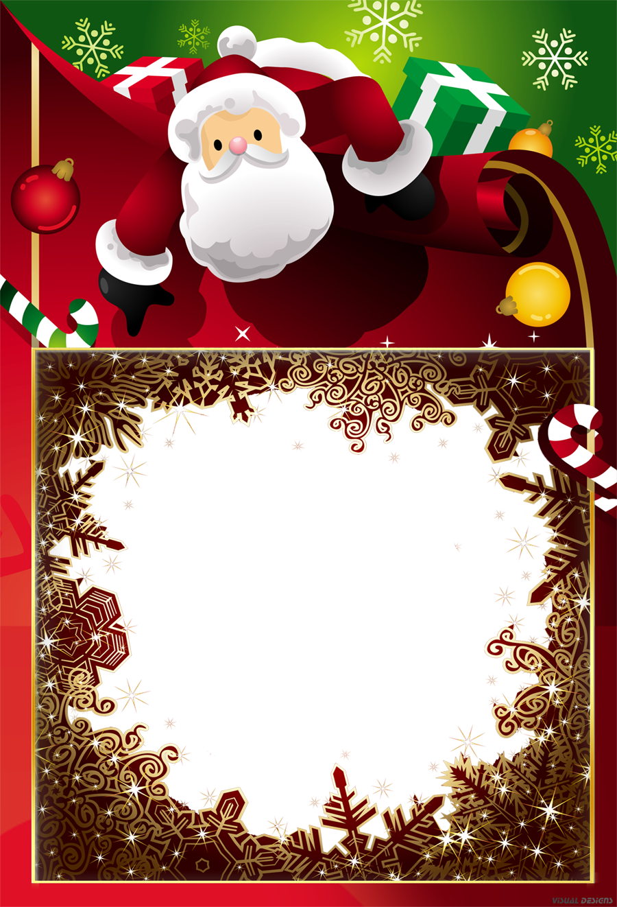 Gostou Destas Molduras Natalinas E Deseja Mais Opções - Cards For Merry Christmas (900x1322), Png Download