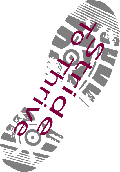 How To Set Use Shoe Print (414x593), Png Download