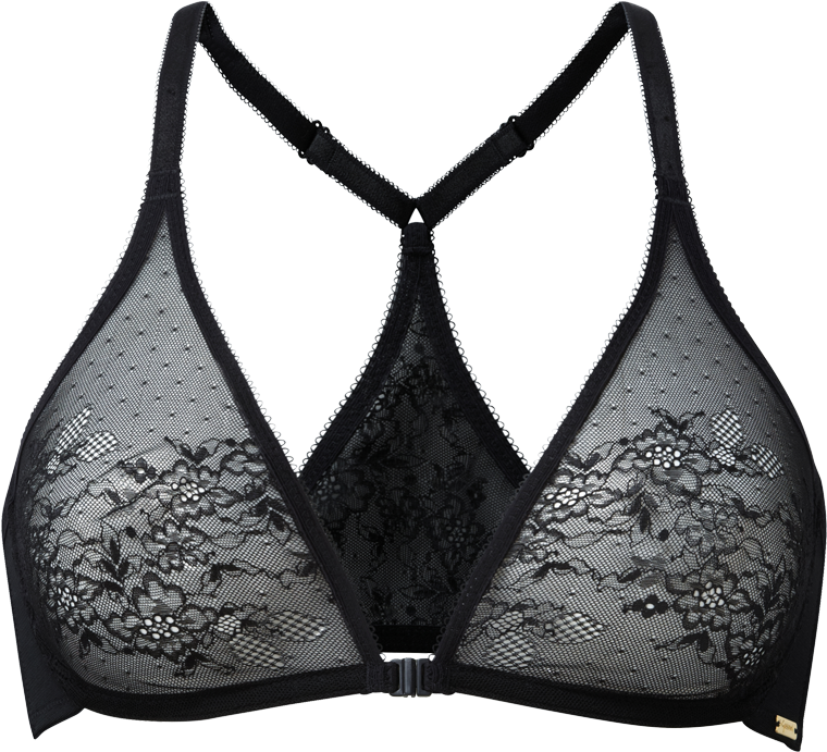 Glossies Lace Soft Bra Product Front - Bra (800x1000), Png Download
