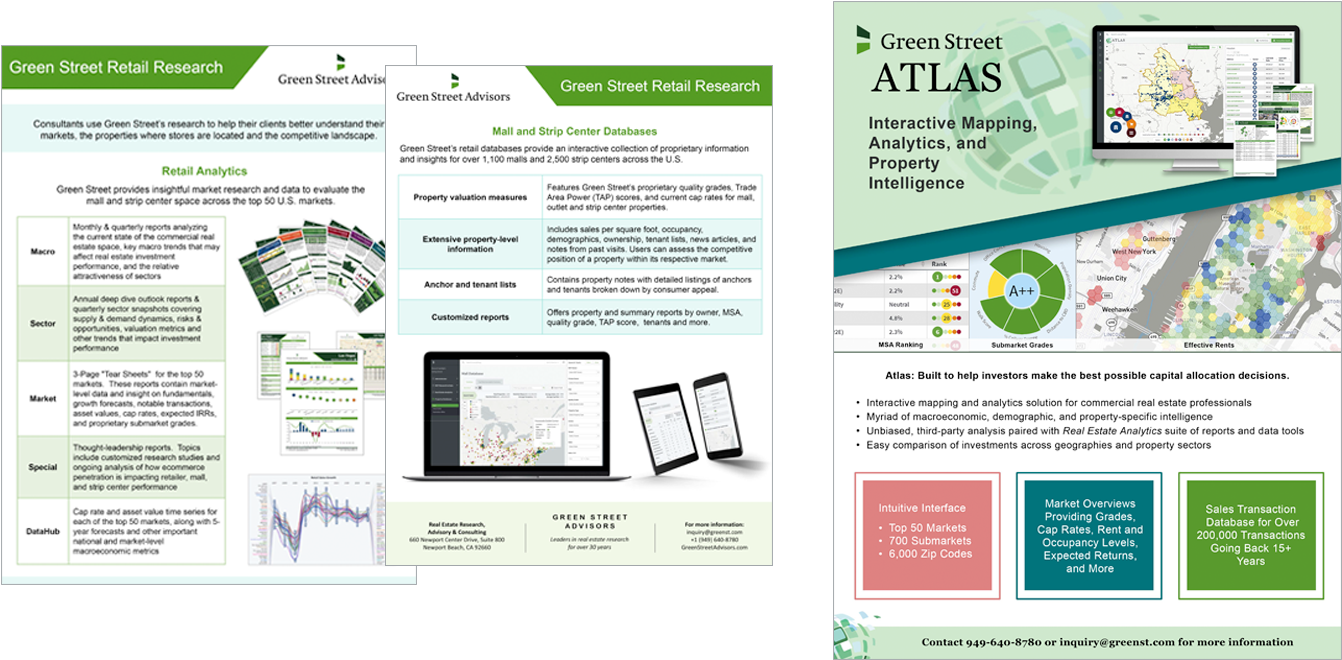 Fact Sheets And One Pagers Describing Green Street's - Online Advertising (1457x702), Png Download