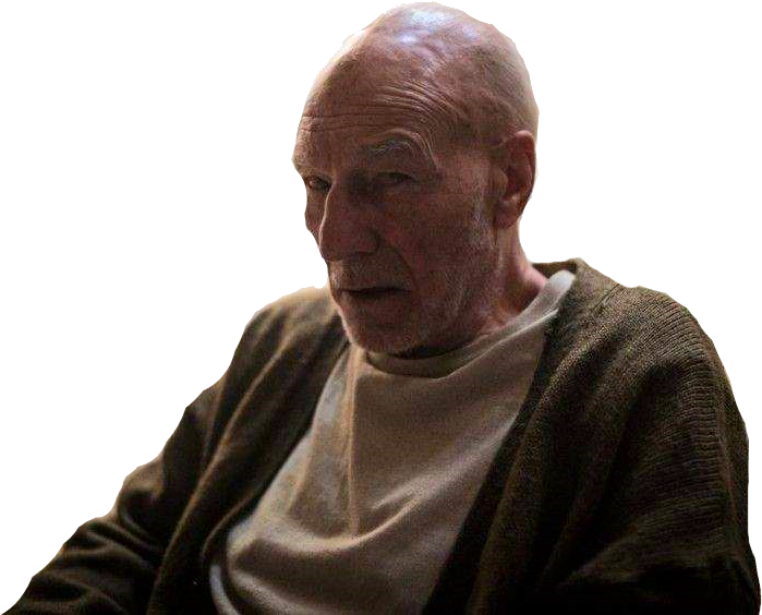 Png Professor Xavier - Patrick Stewart Logan (743x582), Png Download