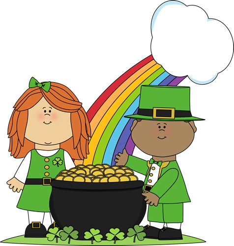 Saint Patrick's Day Clip Art - St Patricks Day In French (476x500), Png Download