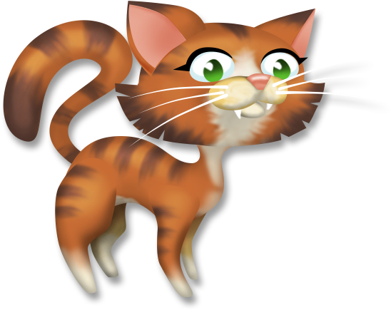 Tabby Cat Clipart Transparent - Gato Do Hay Day (560x560), Png Download