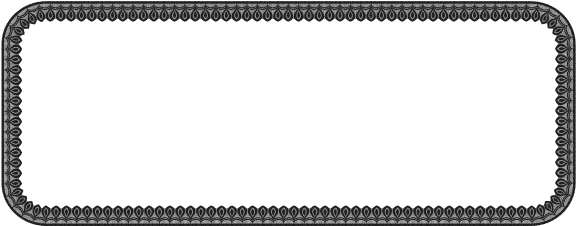 Black Lace Border - Parallel (612x264), Png Download