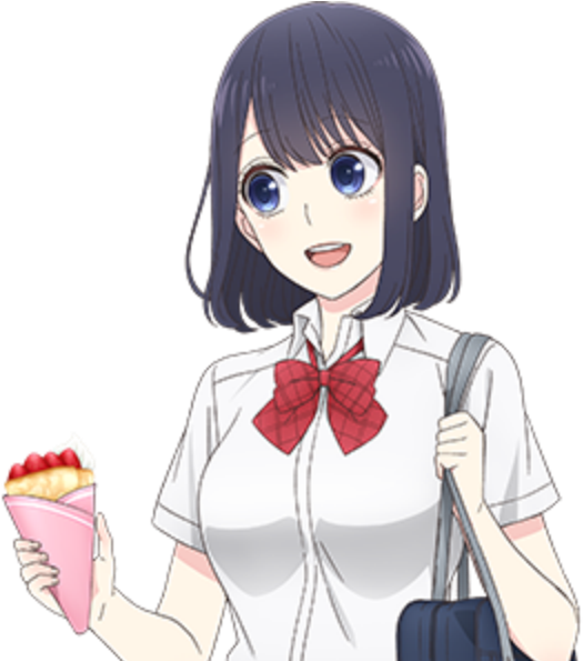 Misaki Takasaki Profile - Koi To Uso Misaki (600x600), Png Download