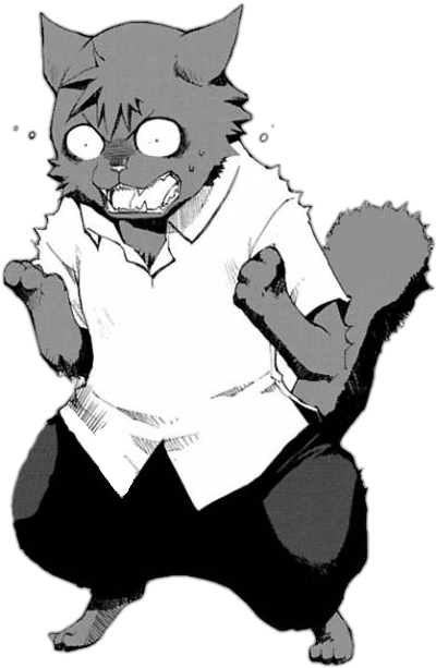 Kousaka Cat Human - Nyan Koi Art (418x619), Png Download