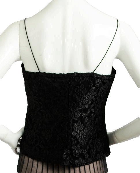 Black Lace A-list Top Size 9/10 - Blouse (485x600), Png Download