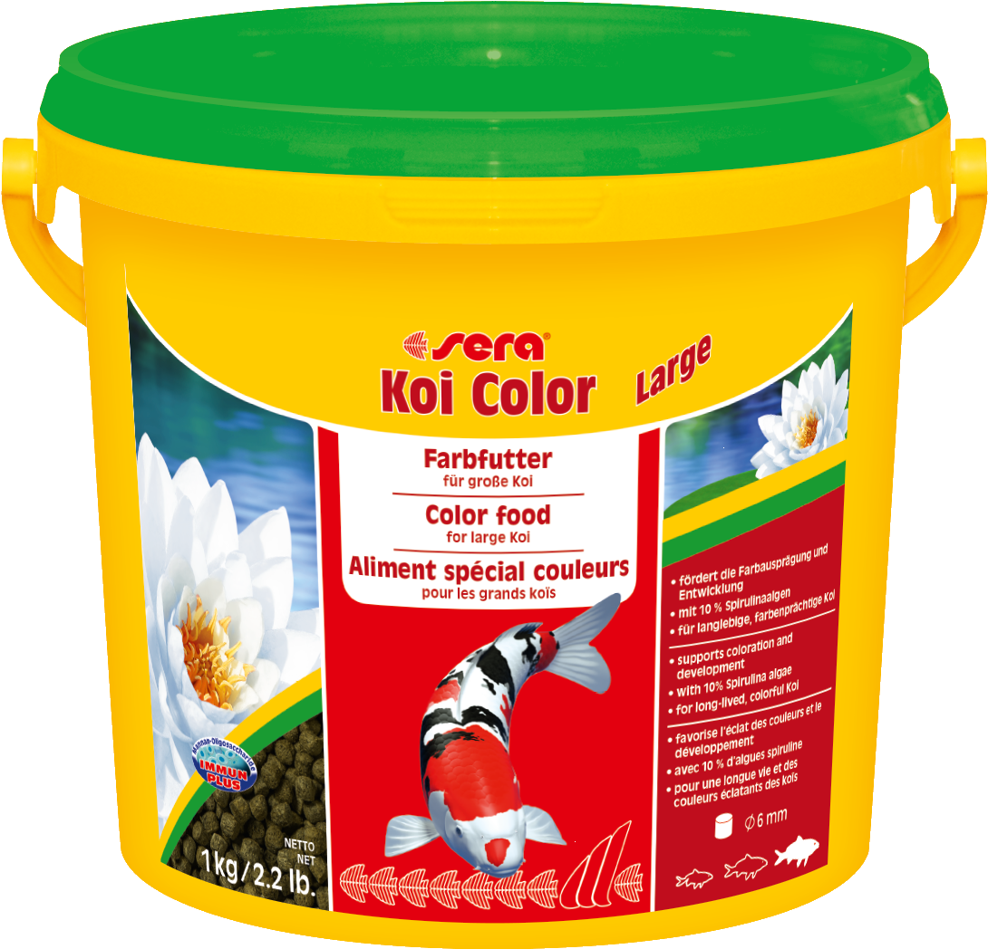 07025 Int Sera Koi Color Large 3800 Ml - Sera Koi Royal Mini 900g (1143x1100), Png Download