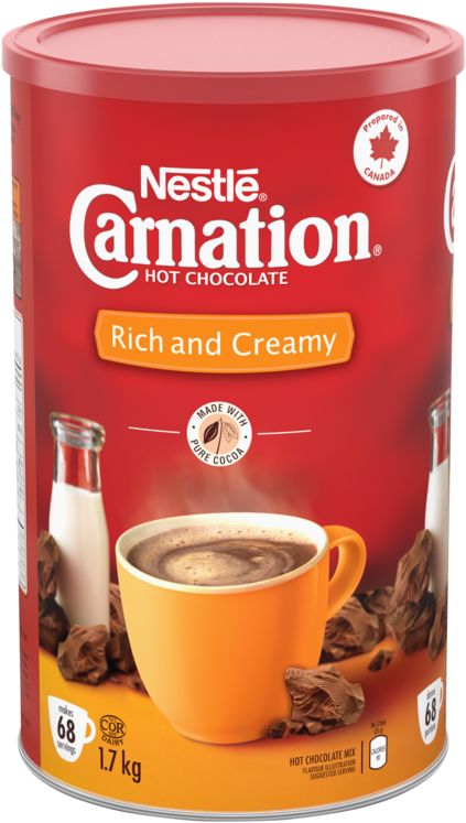 Alt Text Placeholder - Carnation Rich & Creamy Hot Chocolate Mix (750x750), Png Download