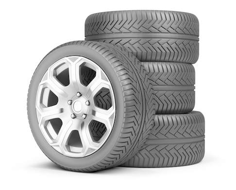 Download - Car Tires Png (500x397), Png Download