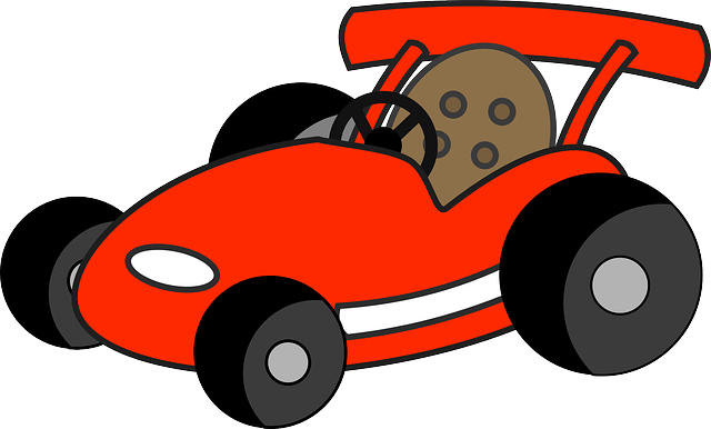 Car, Driving, Fun, Kart, Racing, Go Cart, Go - Go Kart Clipart (640x386), Png Download