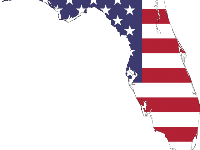 Map Of The Usa Flag Clipart Png - Graphic Design (640x480), Png Download