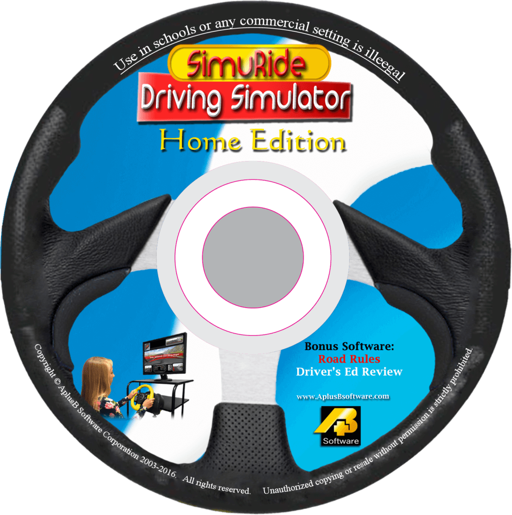 Simuride Cd Simuride Home Edition - Driving Simulation And Road Rules Test ...