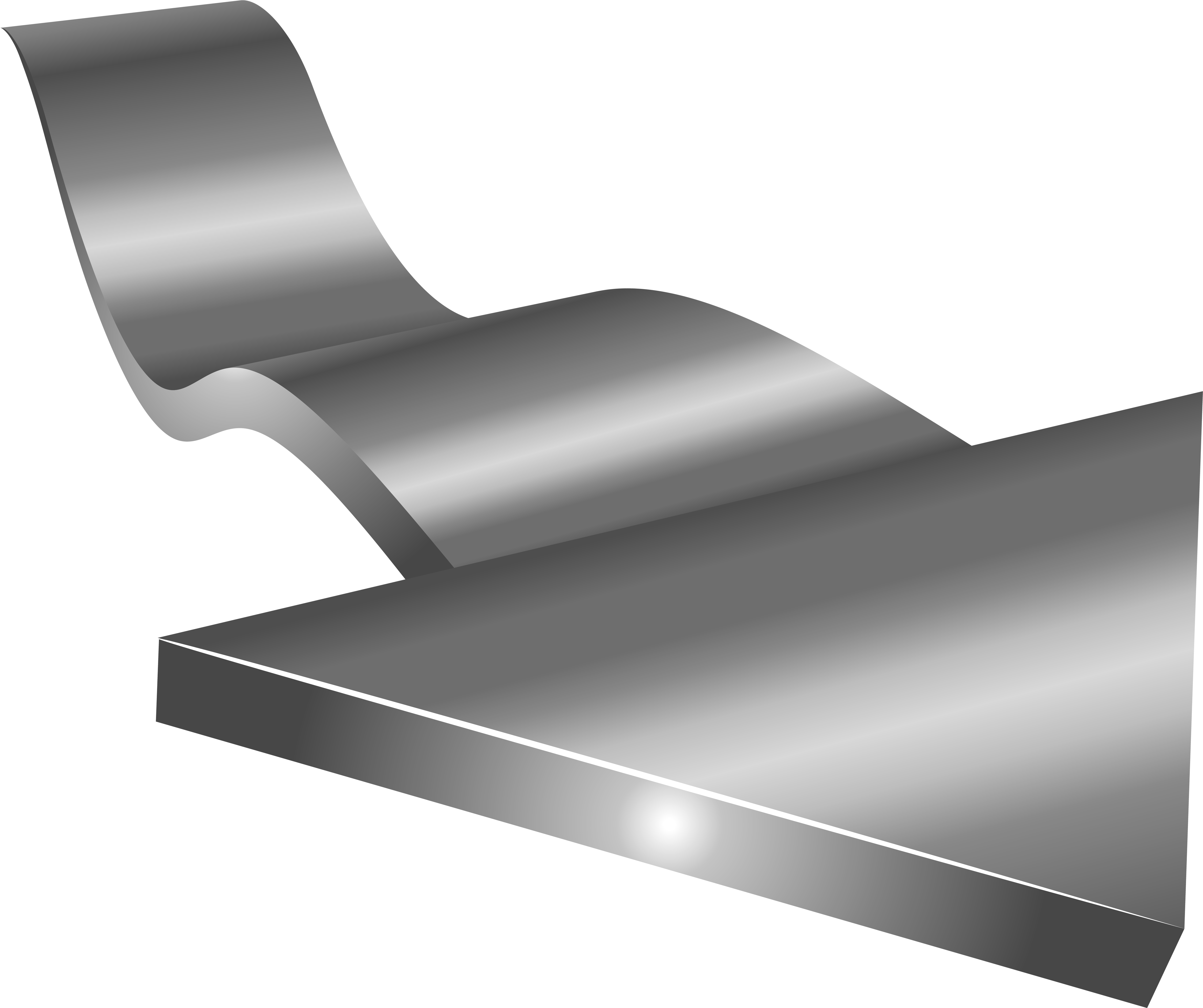 Clip Art Silver Arrow (6300x5225), Png Download