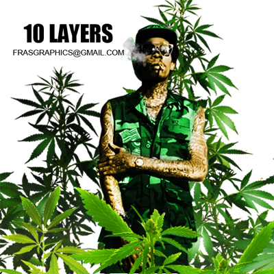 9 Wiz Khalifa Name Logo Psd Images - Wiz Khalifa Photo Ganja (400x400), Png Download