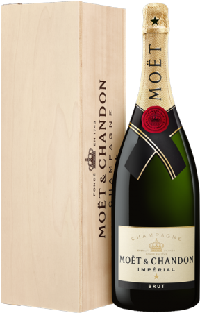 Png Free Download Champagne Drawing Bottle Moet - Moet & Chandon Champagne Brut Imperial (450x450), Png Download